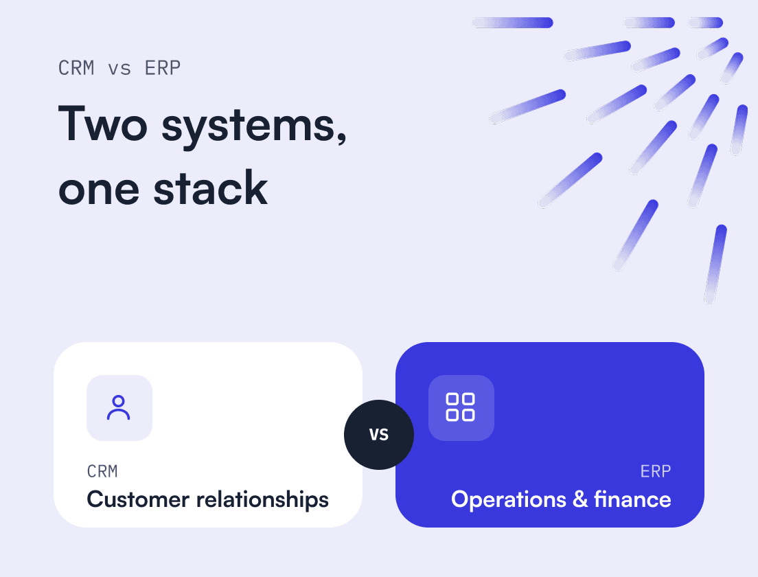ERP vs. CRM: Key Differences and How They Work Together